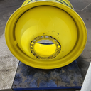 23"W x 38"D, John Deere Yellow 20-Hole Dolly Dual , -16.38" Offset