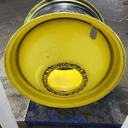 23"W x 38"D, John Deere Yellow 20-Hole Dolly Dual , -16.38" Offset
