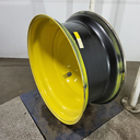 18"W x 42"D, John Deere Yellow 10-Hole Dolly Dual , -13.38" Offset