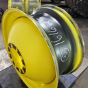18"W x 42"D, John Deere Yellow 10-Hole Dolly Dual , -13.38" Offset