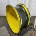 18"W x 42"D, John Deere Yellow 10-Hole Dolly Dual , -15.38" Offset