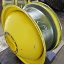 18"W x 42"D, John Deere Yellow 10-Hole Dolly Dual , -15.38" Offset