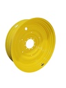 15"W x 50"D, John Deere Yellow 10-Hole Formed Plate , -6.69" Offset