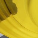 15"W x 50"D, John Deere Yellow 10-Hole Formed Plate , -6.69" Offset