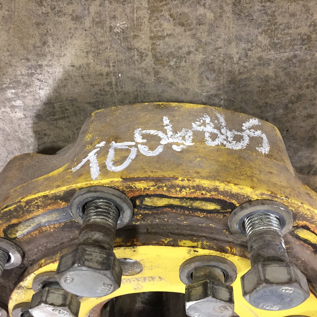 10-Hole Wedg-Lok OE Style, 4.724" (119.99mm) axle, John Deere Yellow