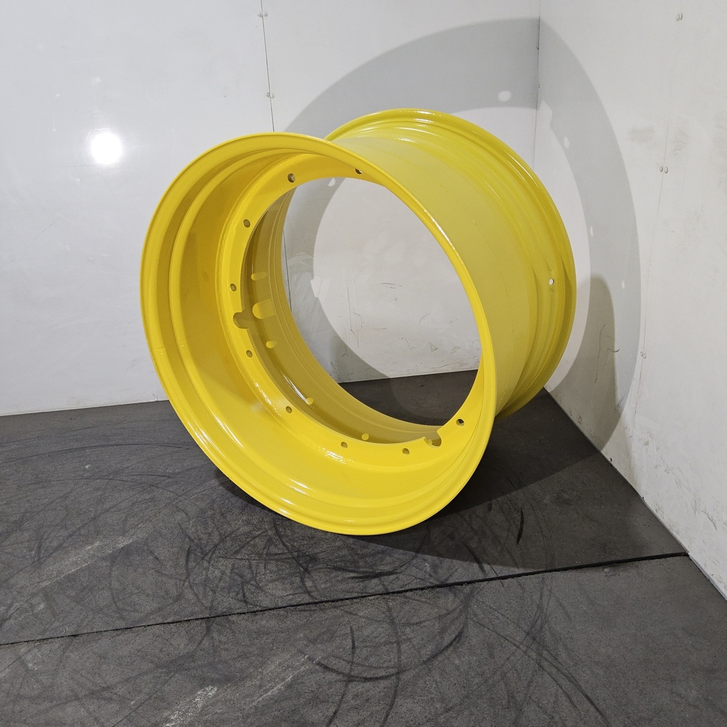 23"W x 38"D, John Deere Yellow 12-Hole Stub Disc , 1.44" Offset
