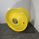 23"W x 42"D, John Deere Yellow 10-Hole Formed Plate , -13.88" Offset