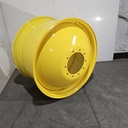 23"W x 38"D, John Deere Yellow 10-Hole Dolly Dual , -16.25" Offset