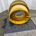 17"W x 25"D, John Deere Construction Yellow 16-Hole 3 Piece Formed Plate , 4" Offset
