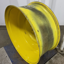 18"W x 42"D, John Deere Yellow 10-Hole Formed Plate , -8.88" Offset