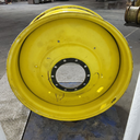 18"W x 42"D, John Deere Yellow 10-Hole Formed Plate , -8.88" Offset