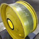 18"W x 42"D, John Deere Yellow 10-Hole Formed Plate , -8.88" Offset