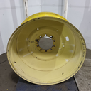 18"W x 42"D, John Deere Yellow 10-Hole Formed Plate , -8.82" Offset