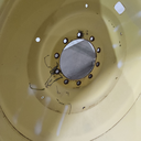 18"W x 42"D, John Deere Yellow 10-Hole Formed Plate , -8.82" Offset