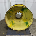 18"W x 42"D, John Deere Yellow 10-Hole Formed Plate , -8.88" Offset