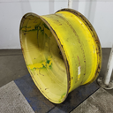 18"W x 42"D, John Deere Yellow 10-Hole Formed Plate , -8.88" Offset