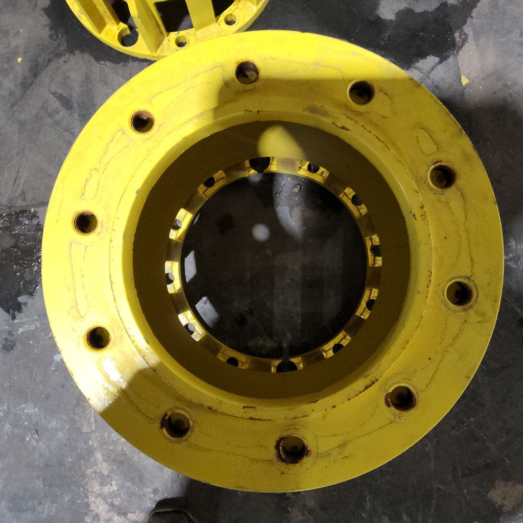 12 to 10-Hole 21.5"L Sprayer Extension, John Deere Yellow