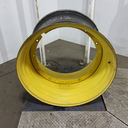 25"W x 38"D, John Deere Yellow 12-Hole Stub Disc , -0.25" Offset