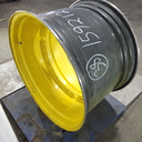 25"W x 38"D, John Deere Yellow 12-Hole Stub Disc , -0.25" Offset