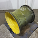 25"W x 26"D, John Deere Yellow 10-Hole Formed Plate , -2.88" Offset