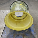 25"W x 26"D, John Deere Yellow 10-Hole Formed Plate , -2.88" Offset