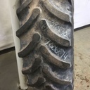 380/85R30 Firestone Radial All Traction FWD R-1 on John Deere Yellow 12-Hole Waffle Wheel (Groups of 3 bolts) 55%