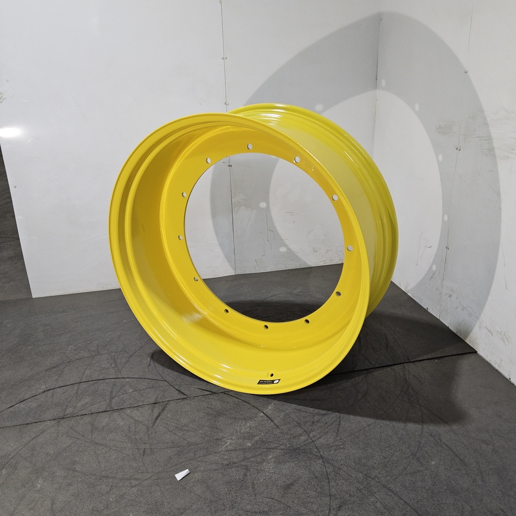 16"W x 42"D, John Deere Yellow 12-Hole Stub Disc , -3.25" Offset
