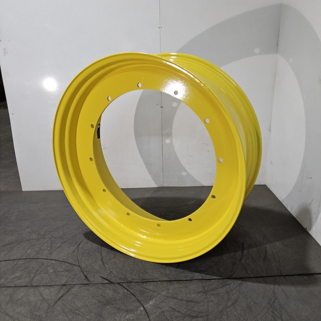 16"W x 42"D, John Deere Yellow 12-Hole Stub Disc , -3.25" Offset