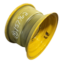 11"W x 18"D, John Deere Construction Yellow 8-Hole Flat Plate , 0.38" Offset