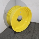 15"W x 38"D, John Deere Yellow 10-Hole Flat Plate , 0.5" Offset
