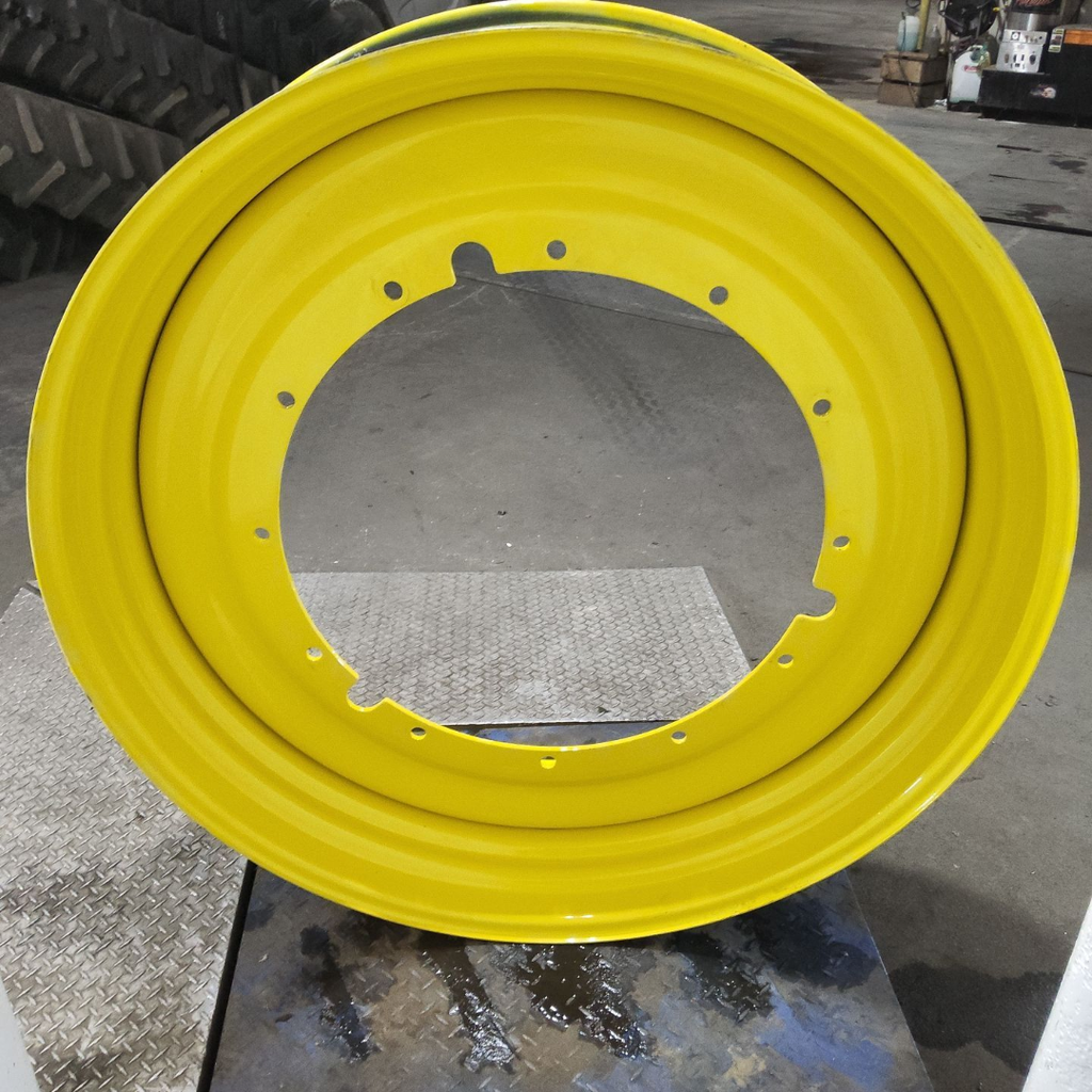 15"W x 50"D, John Deere Yellow 12-Hole Stub Disc , 7.88" Offset
