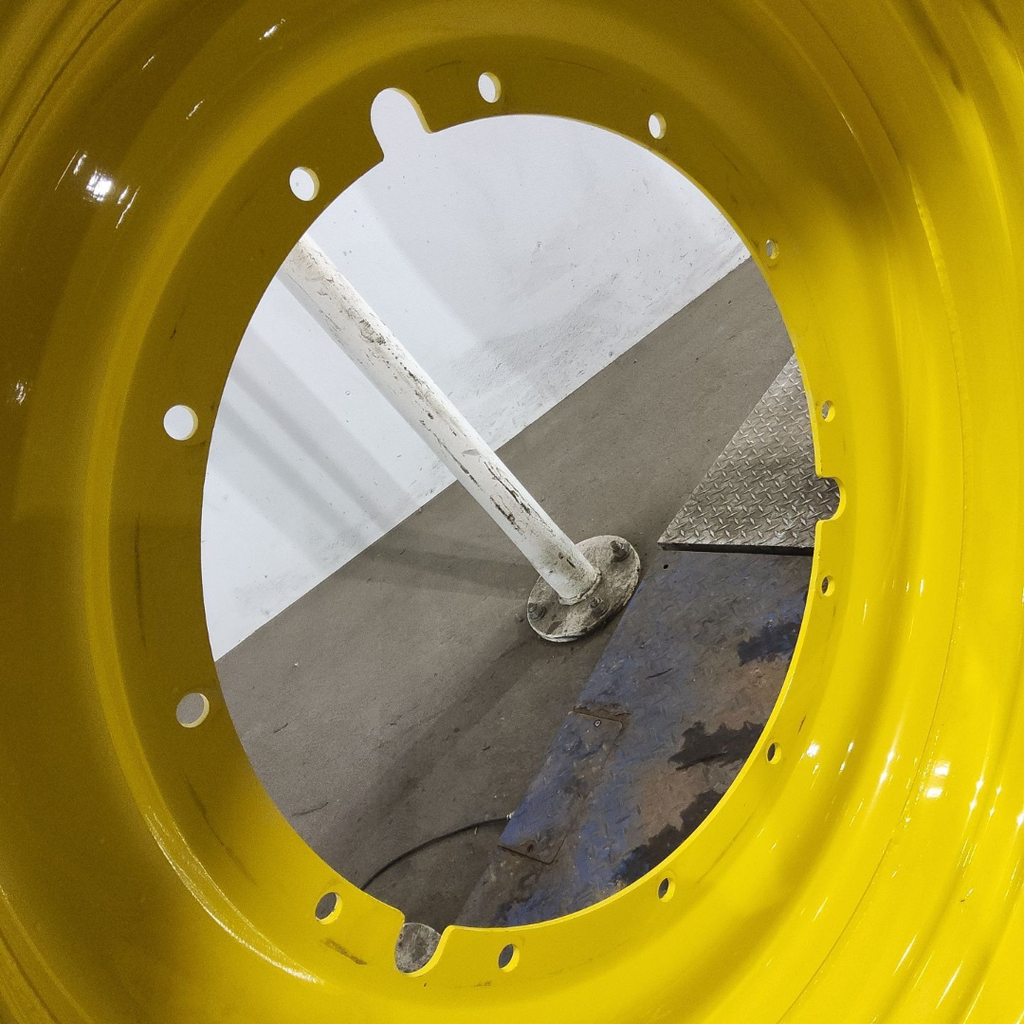 15"W x 50"D, John Deere Yellow 12-Hole Stub Disc , 7.88" Offset