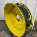 15"W x 50"D, John Deere Yellow 10-Hole Formed Plate , -6.88" Offset