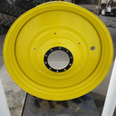 15"W x 50"D, John Deere Yellow 10-Hole Formed Plate , -6.88" Offset