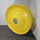12"W x 54"D, John Deere Yellow 10-Hole Formed Plate , -9.25" Offset