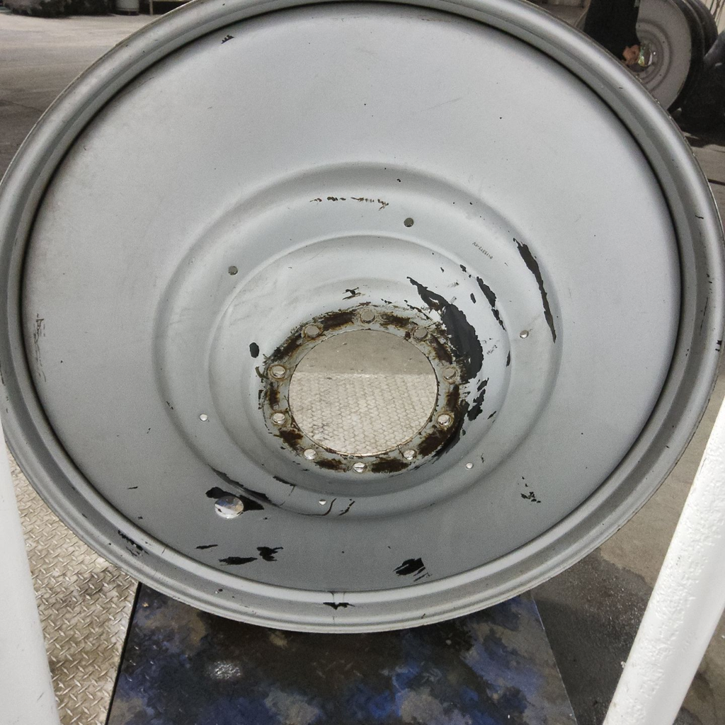 12"W x 54"D, Case IH Silver Mist 10-Hole Formed Plate , -9.25" Offset