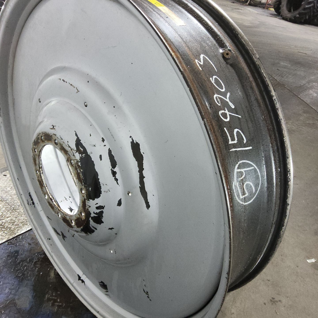 12"W x 54"D, Case IH Silver Mist 10-Hole Formed Plate , -9.25" Offset