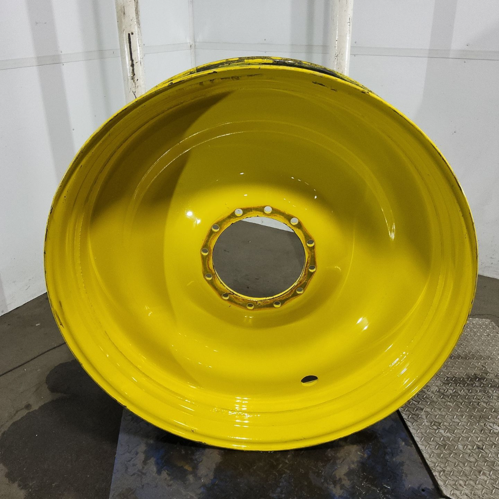 10"W x 46"D, John Deere Yellow 12-Hole Bubble Disc , 1.62" Offset