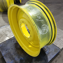 13"W x 34"D, John Deere Yellow 10-Hole Formed Plate Sprayer , 3" Offset