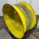 20"W x 42"D, John Deere Yellow 10-Hole Formed Plate , -12.12" Offset