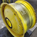 20"W x 42"D, John Deere Yellow 10-Hole Formed Plate , -12.12" Offset