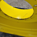 28"W x 46"D, John Deere Yellow 12-Hole Formed Plate Sprayer , -7.5" Offset