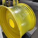 28"W x 46"D, John Deere Yellow 12-Hole Formed Plate Sprayer , -7.5" Offset