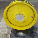 12"W x 38"D, John Deere Yellow 10-Hole Formed Plate Sprayer , 3.12" Offset