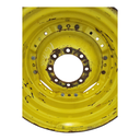 15"W x 30"D, John Deere Yellow 12-Hole Waffle Wheel (Groups of 3 bolts)