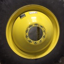 520/85R42 Firestone Radial All Traction 23 R-1 on John Deere Yellow 10-Hole Dolly Dual 95%