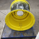 25"W x 26"D, John Deere Yellow 10-Hole Formed Plate , 2.88" Offset