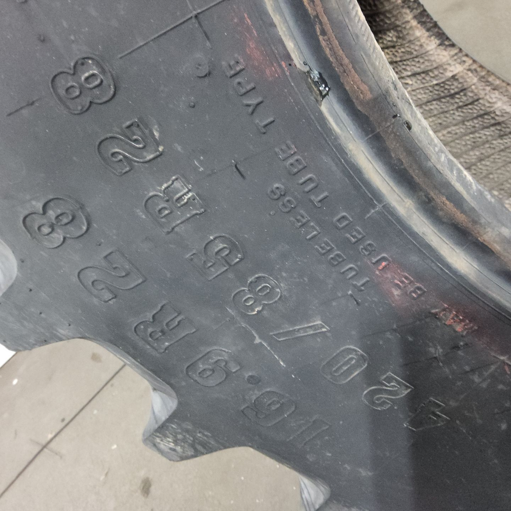 420/85R28 Firestone Radial All Traction FWD R-1 139B 90%