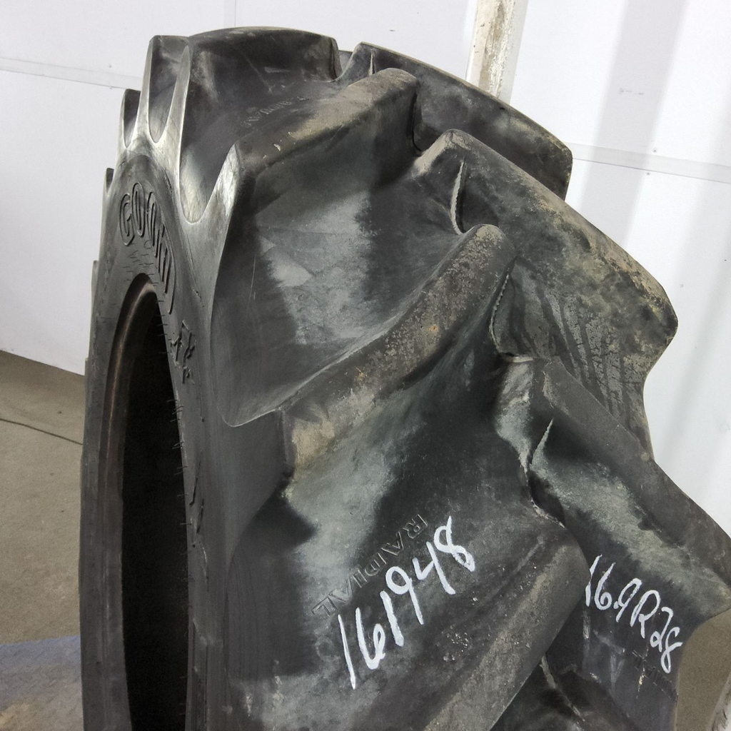 16.9R28 Goodyear Farm Super Traction Radial R-1W 136B 80%