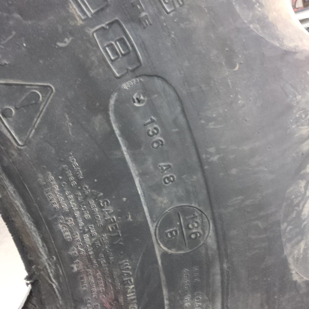 16.9R28 Goodyear Farm Super Traction Radial R-1W 136B 80%